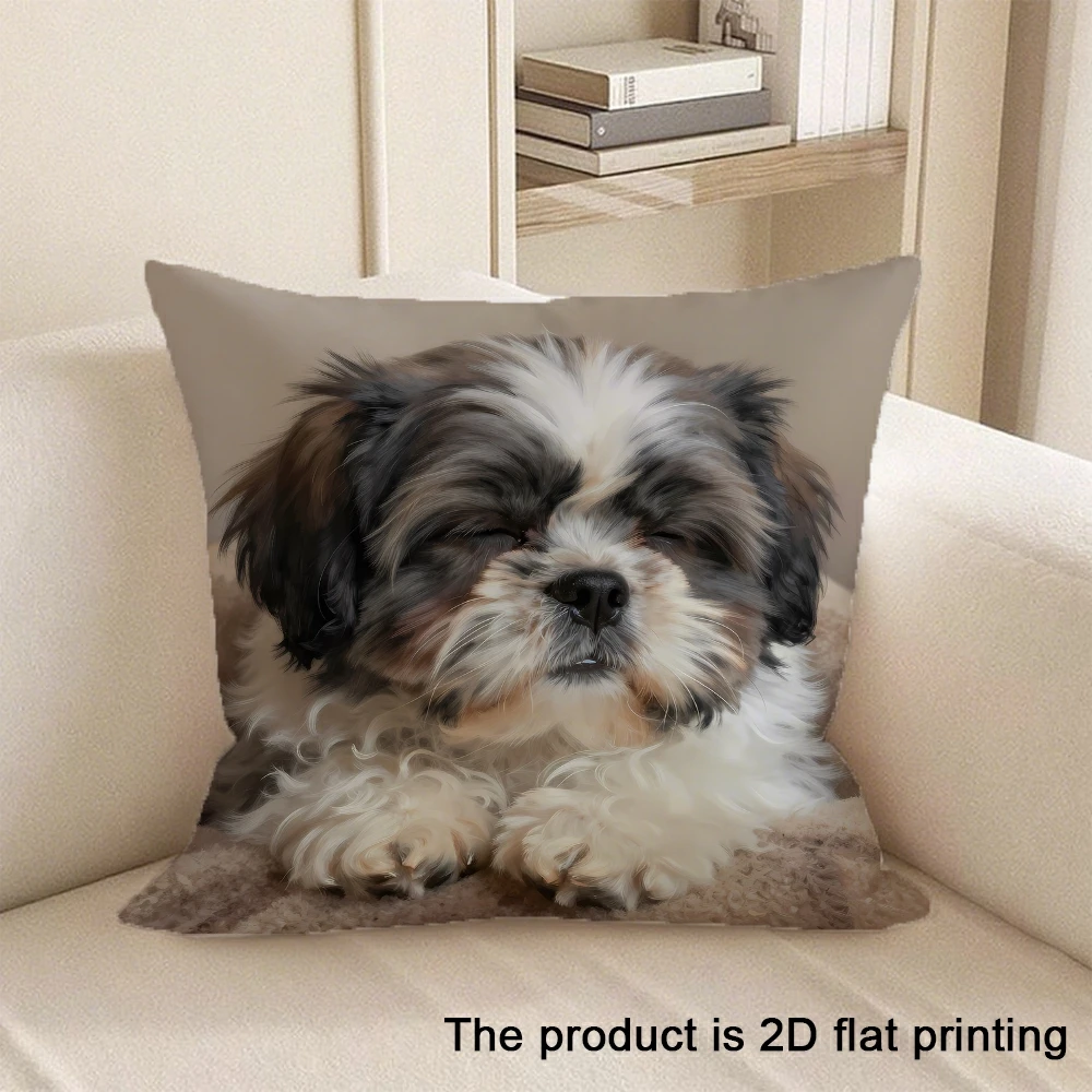 1pc Cute Pet Printed Pillowcases Sofa cushion cover home bedroom room decoration
1pc Cute Pet Printed Pillowcases Sofa cushion cover home bedroom room decoration