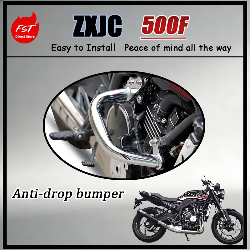 FOR Heavy-Duty Crash Bar And Radiator Guard for ZXJC 500F with Steel Bumper Stainless Steel Radiator Protector Full Protection
FOR Heavy-Duty Crash Bar And Radiator Guard for ZXJC 500F with Steel Bumper Stainless Steel Radiator Protector Full Protection