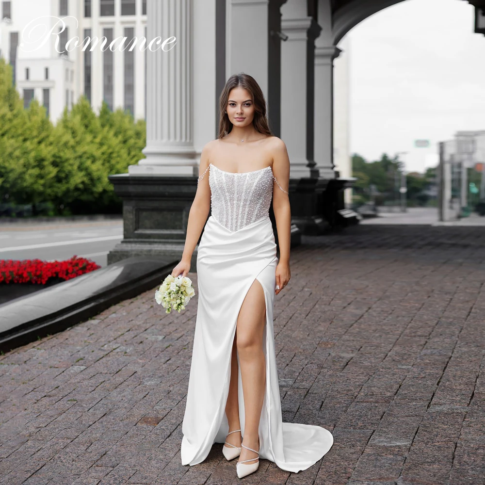 Modern Pleat Beading Mermaid Wedding Dress Boat-Neck 2026 Off The Shoulder Open Back Bridal Gown Vestidos De Novia Customized
Modern Pleat Beading Mermaid Wedding Dress Boat-Neck 2026 Off The Shoulder Open Back Bridal Gown Vestidos De Novia Customized