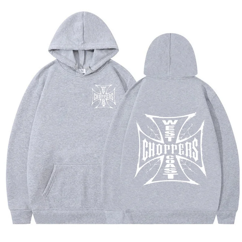 Мотоциклетная флисовая толстовка с двусторонним принтом Chopper Cross в американском стиле, повседневный черный свободный пуловер на каждый день
Мотоциклетная флисовая толстовка с двусторонним принтом Chopper Cross в американском стиле, повседневный черный свободный пуловер на каждый день