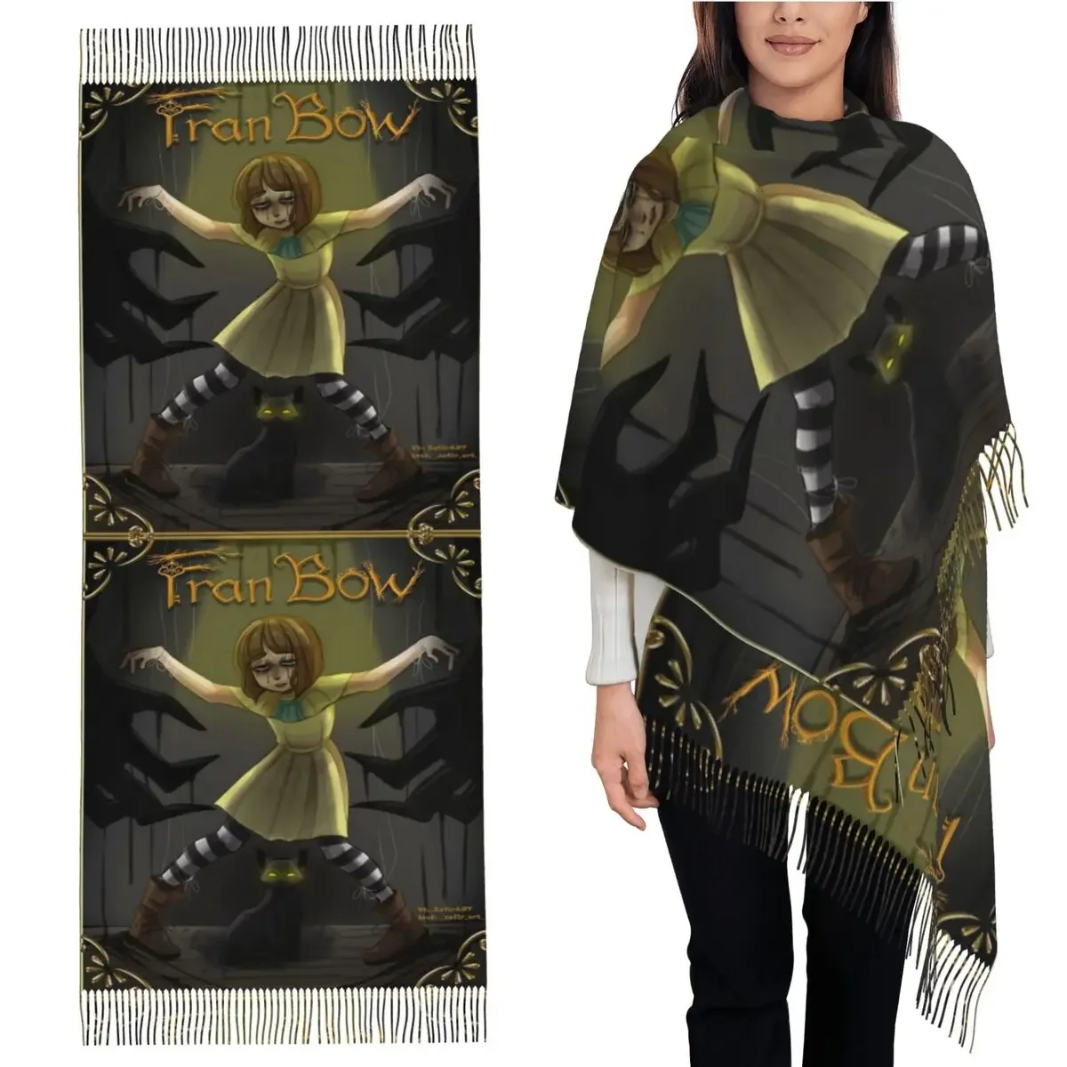 Fran шведский ужас, приключенческая игра, шарф с бантом, шарфы с кисточками, женские мягкие теплые шали и накидки, большая осенне-зимняя шаль, накидка
Fran шведский ужас, приключенческая игра, шарф с бантом, шарфы с кисточками, женские мягкие теплые шали и накидки, большая осенне-зимняя шаль, накидка