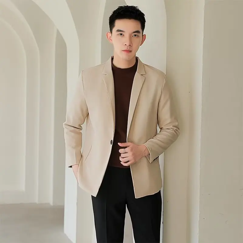 Повседневная мужская куртка Jaet Faionable Slim Fit Busin Sle, весенне-осенний топ молодежного кинотеатра Pure Color Long Sve Butto...
Повседневная мужская куртка Jaet Faionable Slim Fit Busin Sle, весенне-осенний топ молодежного кинотеатра Pure Color Long Sve Butto...