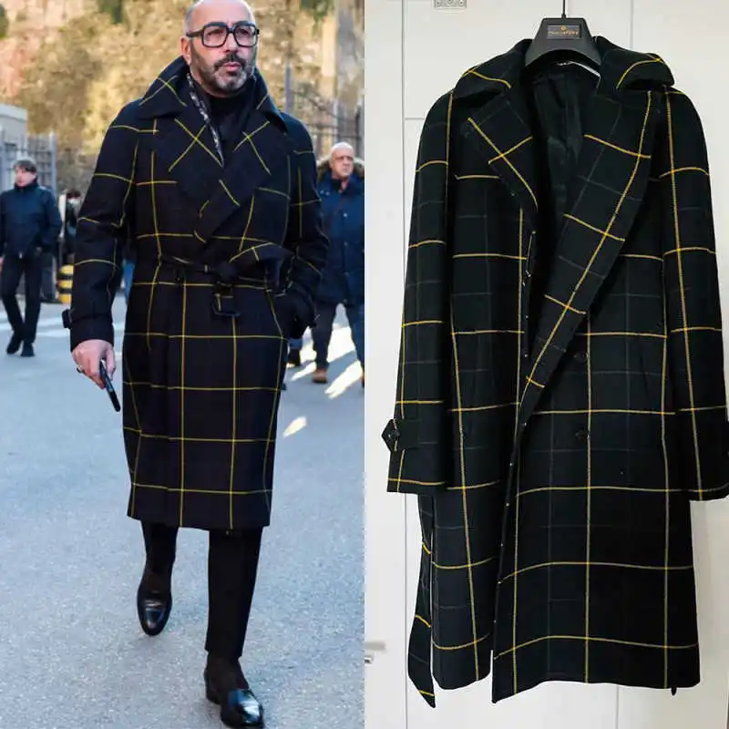 Classic Men Wool Blend Overcoat 1 Piece Notched Lapel Double Breasted Coats Business Formal Occasion Warm Customized
Classic Men Wool Blend Overcoat 1 Piece Notched Lapel Double Breasted Coats Business Formal Occasion Warm Customized