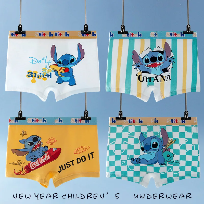 Stitch children's underpants boy's boxer shorts anti-bacteria middle and large children do not clip PP cotton boxer shorts
Stitch children's underpants boy's boxer shorts anti-bacteria middle and large children do not clip PP cotton boxer shorts
