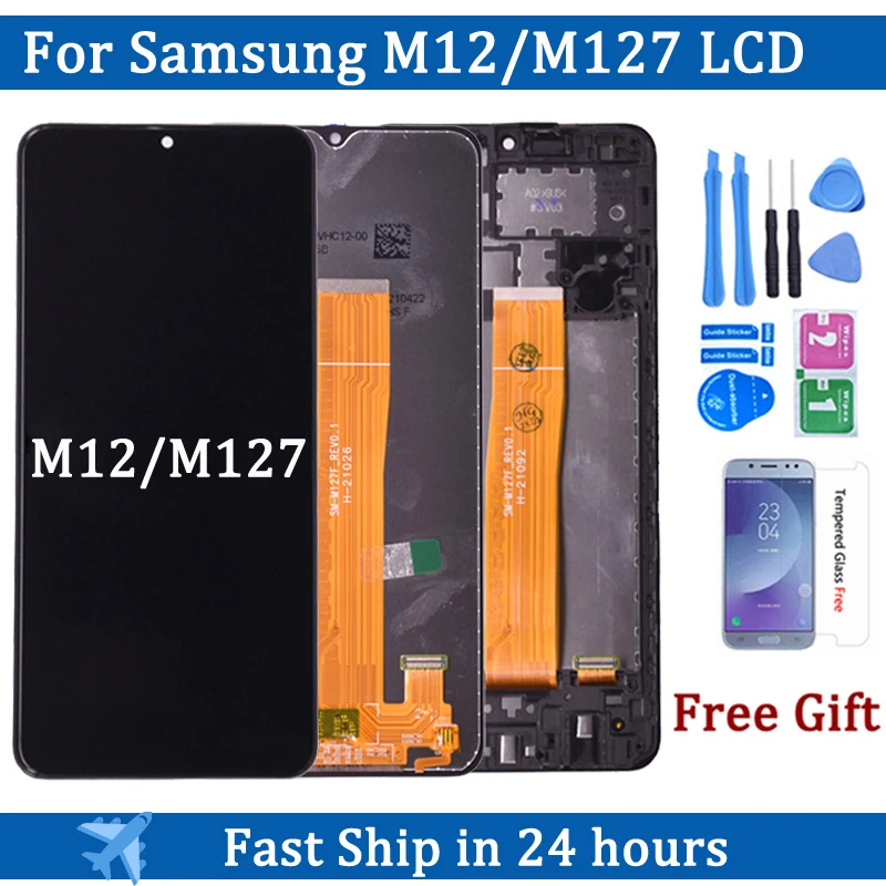 Для Samsung M12 M127 ЖК-дисплей сенсорный экран дигитайзер сменный аксессуар для SM-M127F/DSN дисплей
Для Samsung M12 M127 ЖК-дисплей сенсорный экран дигитайзер сменный аксессуар для SM-M127F/DSN дисплей