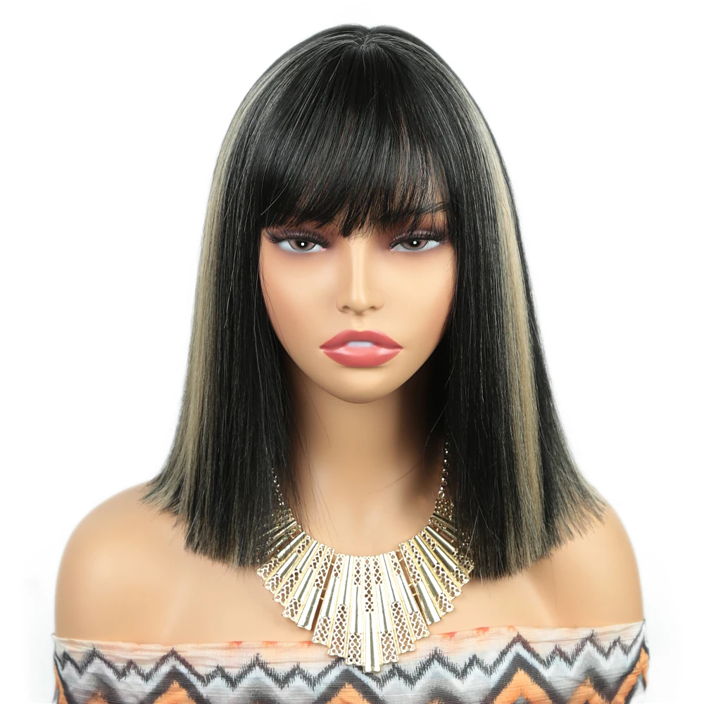 Синтетические светлые парики для женщин с челкой, короткий парик боб, прямые волосы, высокотемпературный повседневный парик для косплея
Синтетические светлые парики для женщин с челкой, короткий парик боб, прямые волосы, высокотемпературный повседневный парик для косплея