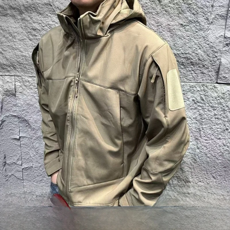 Men's Casual Outdoor Hooded Softshell Jacket Coat Spring 2026 Standard Fit Long Sleeve Polyester Fiber 92% Spandex 8%
Men's Casual Outdoor Hooded Softshell Jacket Coat Spring 2026 Standard Fit Long Sleeve Polyester Fiber 92% Spandex 8%
