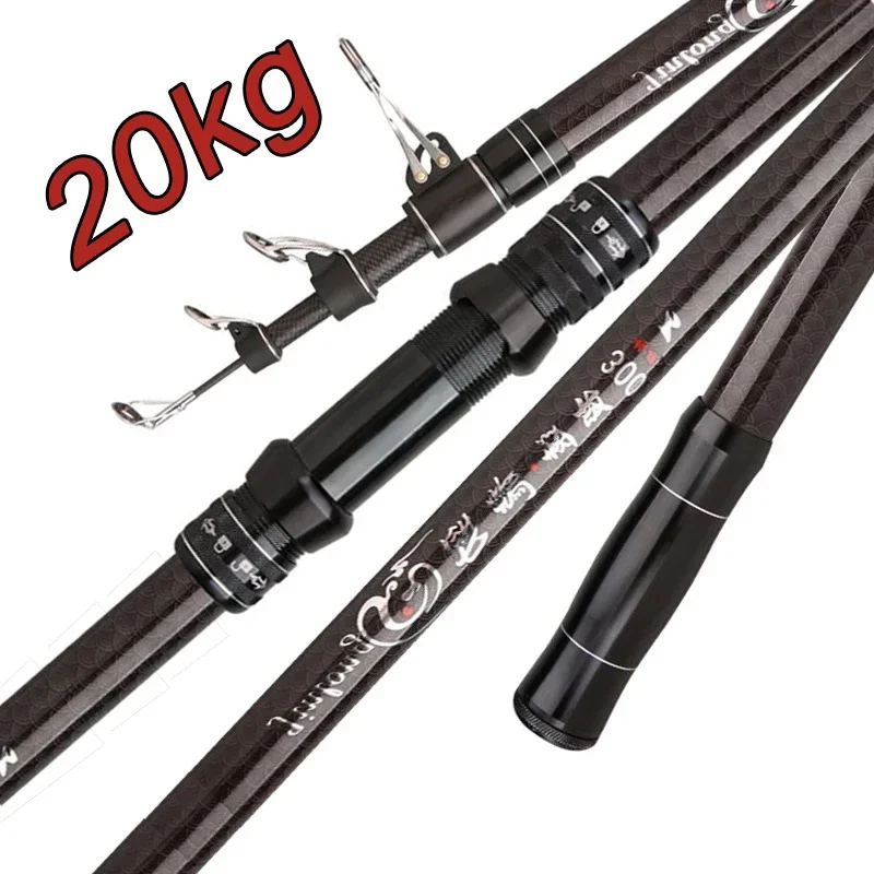 2.1M 3.0M 3.9M 4.5M Telescopic Fishing Rod Carbon 20kg Spinning Fishing Pole Saltwater Freshwater Beach Rock Surfcasting Rod
2.1M 3.0M 3.9M 4.5M Telescopic Fishing Rod Carbon 20kg Spinning Fishing Pole Saltwater Freshwater Beach Rock Surfcasting Rod