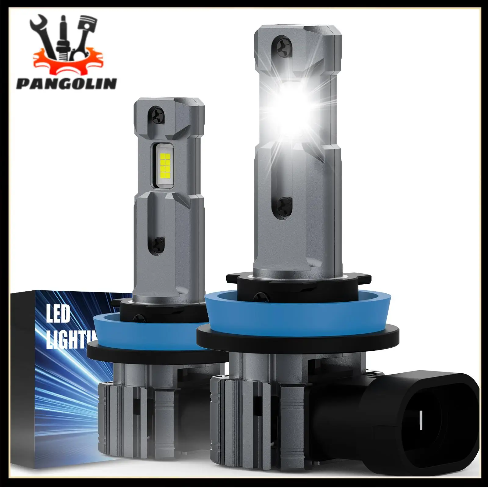 H11 Car Front LED Headlight Bulbs Lamp Bulbs 6500K 20000LM Day Driving Running Light High Low Beam Wireless Led Bulb Accessories
H11 Car Front LED Headlight Bulbs Lamp Bulbs 6500K 20000LM Day Driving Running Light High Low Beam Wireless Led Bulb Accessories