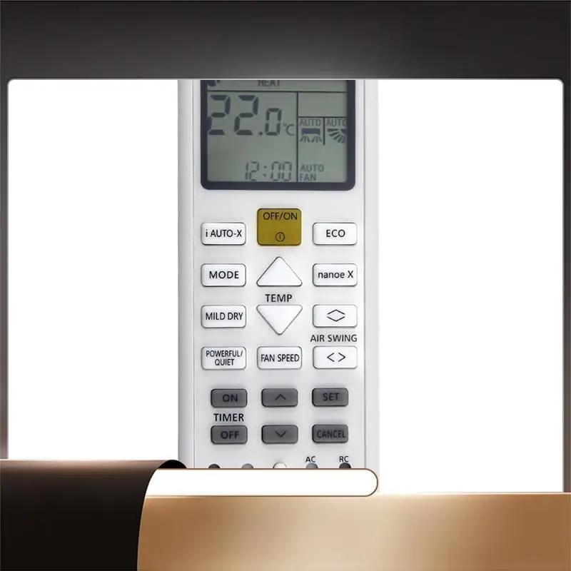 Replace AC Remote Control A75C16330 For Panasonic Air Conditioner A/C Remote Control-X64A
Replace AC Remote Control A75C16330 For Panasonic Air Conditioner A/C Remote Control-X64A
