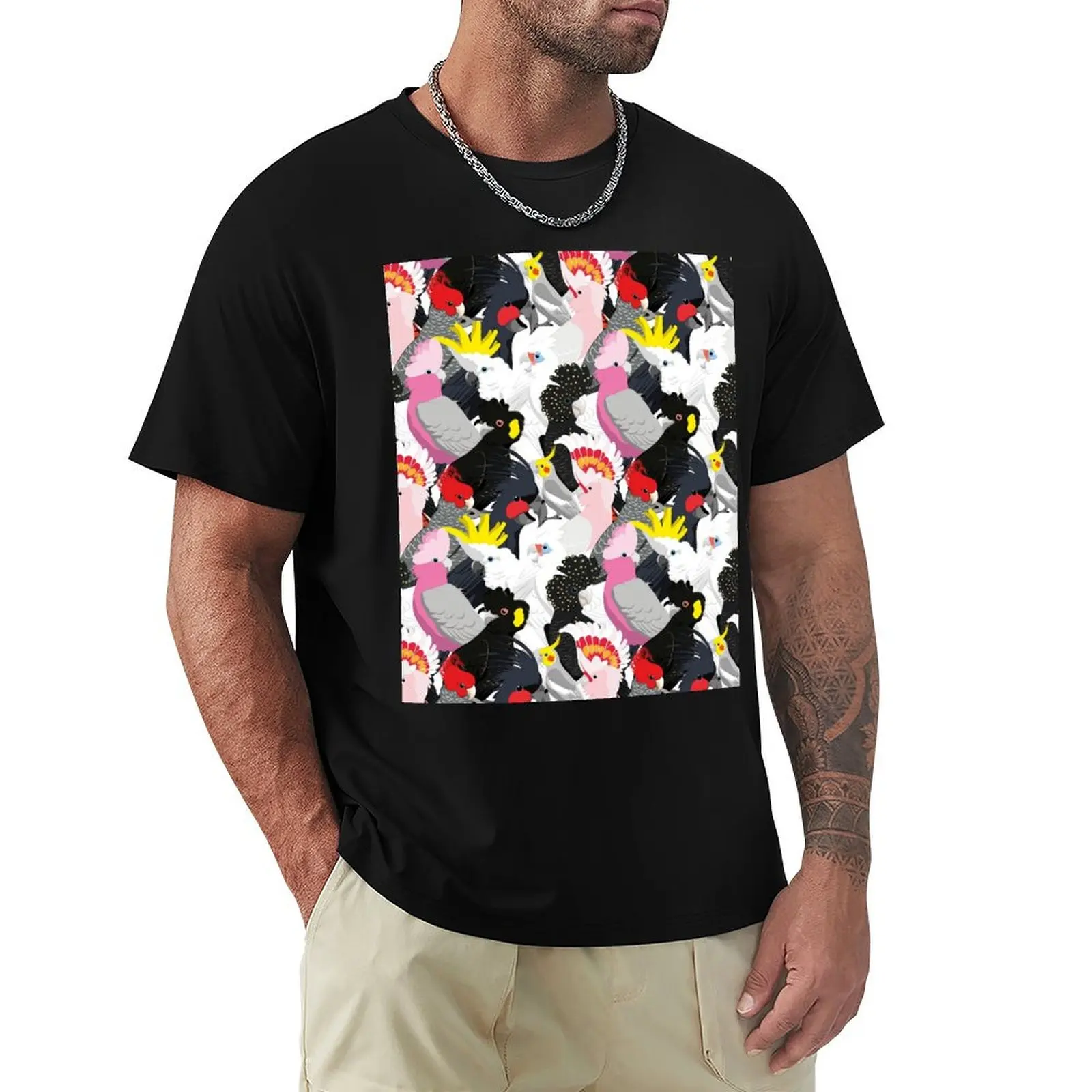 Cockatoo Fest T-Shirt anime shirt new edition customizeds Funny t-shirt plus size men clothing
Cockatoo Fest T-Shirt anime shirt new edition customizeds Funny t-shirt plus size men clothing