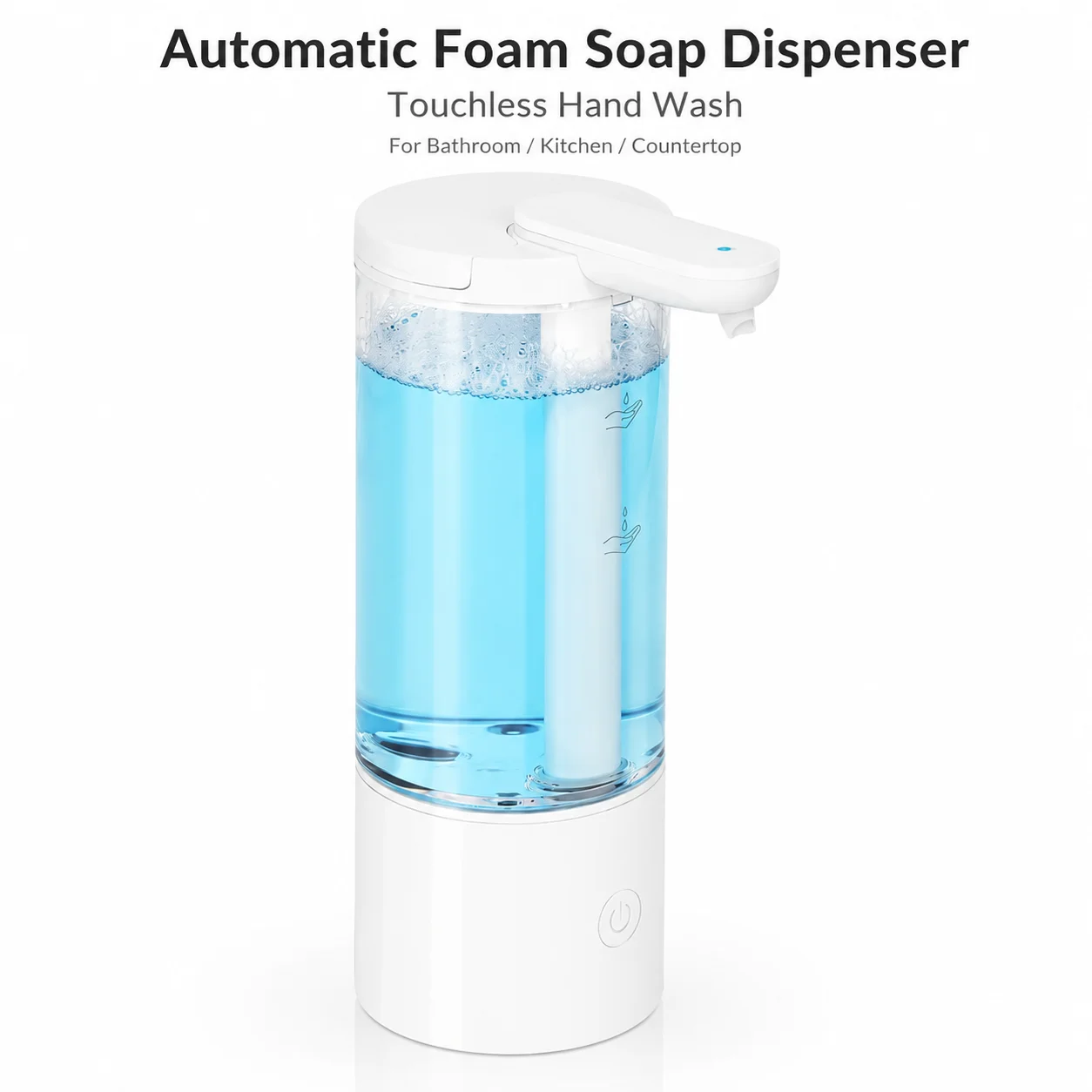 Touchless Automatic Soap Dispenser 500ml – USB C Rechargeable Adjustable Volume for Kitchen & Bathroom
Touchless Automatic Soap Dispenser 500ml – USB C Rechargeable Adjustable Volume for Kitchen & Bathroom