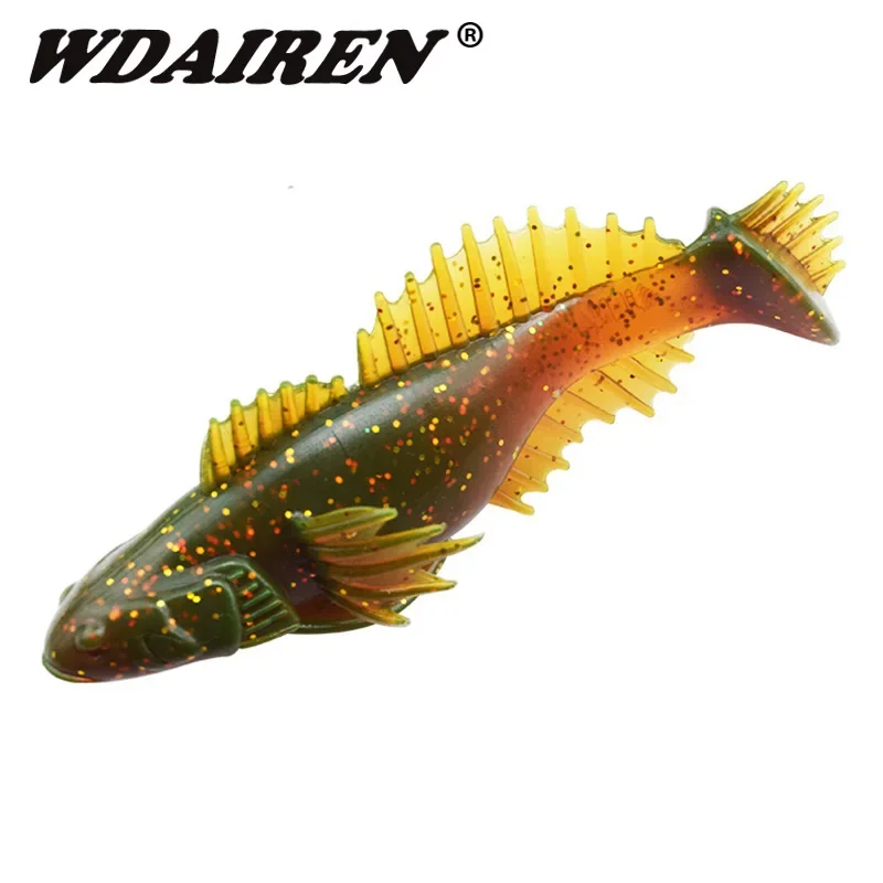 1 Pc 3D Scanned Soft Fish 10cm 20g Fishing Lure with T-Style Paddle Tail Silicone Bait Flanking Action Fishing Tackle
1 Pc 3D Scanned Soft Fish 10cm 20g Fishing Lure with T-Style Paddle Tail Silicone Bait Flanking Action Fishing Tackle