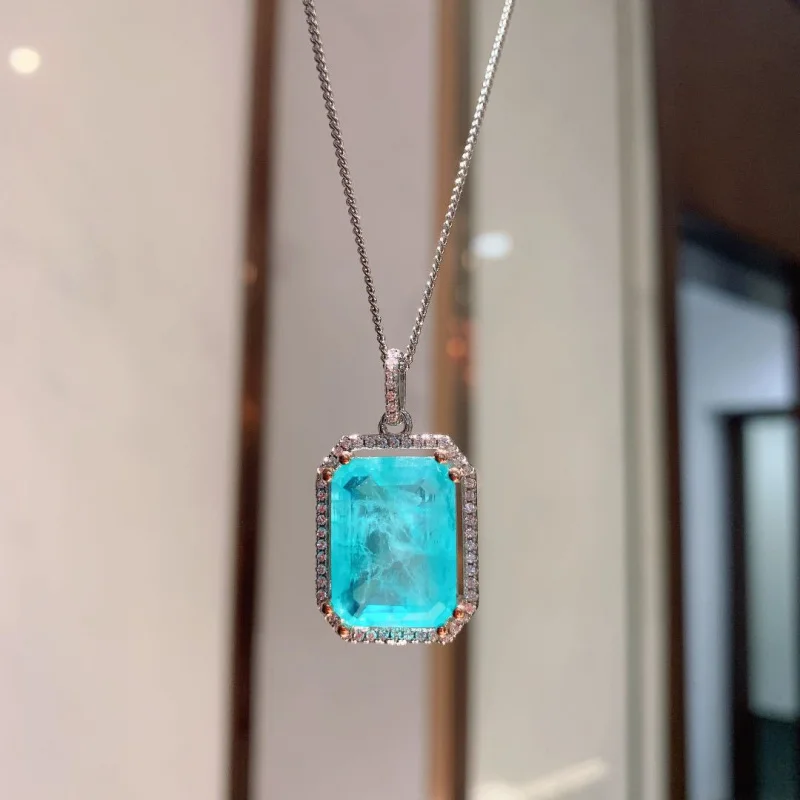 Jewelry Emerald Gemstone Pendant Vintage Micro-Inlaid Zircon Necklace Pendant Manufacturer Wholesale
Jewelry Emerald Gemstone Pendant Vintage Micro-Inlaid Zircon Necklace Pendant Manufacturer Wholesale