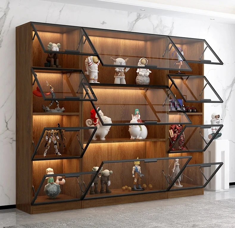 Bookcase With Glass Door, Whole Wall Dust-proof Bookshelf, Light Luxury Display Display, Household Living Room
Bookcase With Glass Door, Whole Wall Dust-proof Bookshelf, Light Luxury Display Display, Household Living Room
