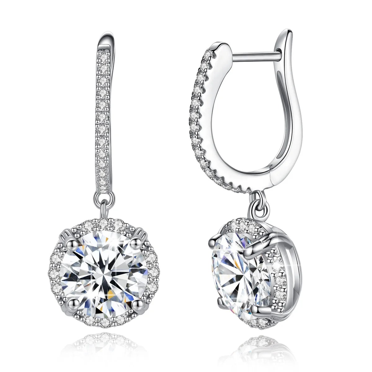 Brilliant Drop Earrings Moissanite 2ct 925 Sterling Silver Earring for Women Dating Simple Style Accessories Gift Fine Jewelry
Brilliant Drop Earrings Moissanite 2ct 925 Sterling Silver Earring for Women Dating Simple Style Accessories Gift Fine Jewelry