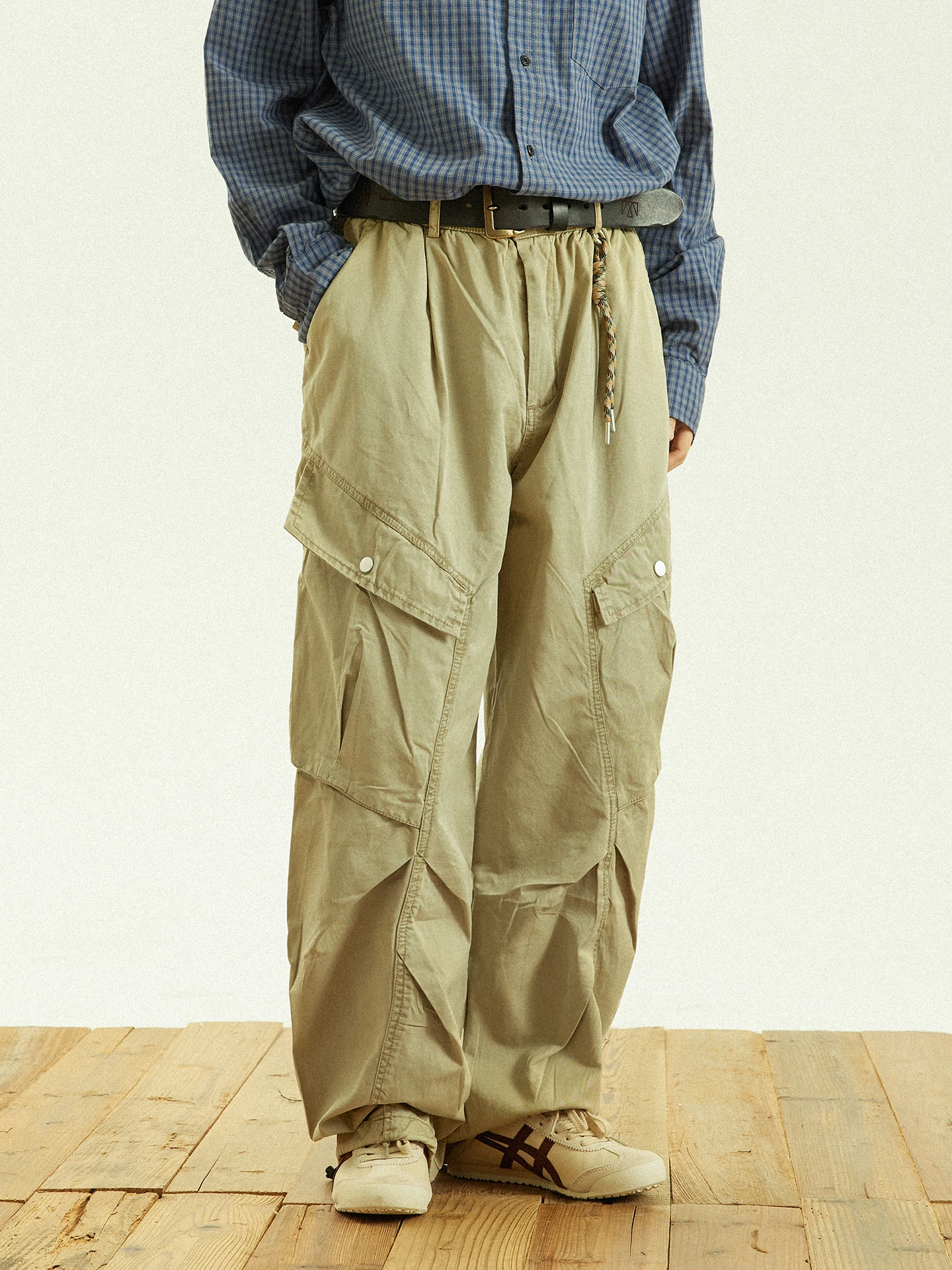 Рабочие брюки GoodNorth в стиле ретро, широкие, свободные, с множеством карманов, повседневные, из хлопка, без эластана
Рабочие брюки GoodNorth в стиле ретро, широкие, свободные, с множеством карманов, повседневные, из хлопка, без эластана