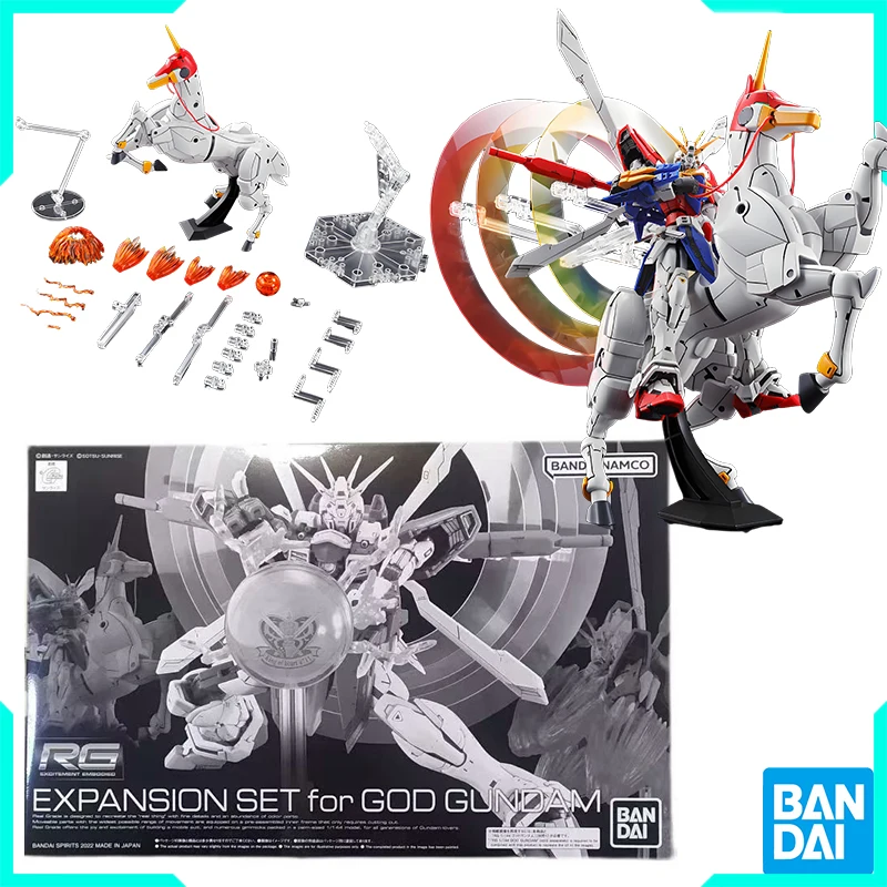 Bandai Original GUNDAM RG Series EXPANSION SET for GOD GUNDAM Anime Action Figure Assembly Model Toys Model Ornaments Gifts
Bandai Original GUNDAM RG Series EXPANSION SET for GOD GUNDAM Anime Action Figure Assembly Model Toys Model Ornaments Gifts