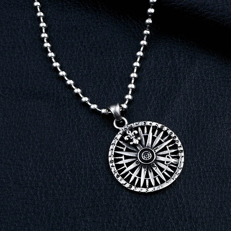 High - end Stainless Steel Beaded Chain Men’s Pendant - Vintage Geometric Trendy Jewelry
High - end Stainless Steel Beaded Chain Men’s Pendant - Vintage Geometric Trendy Jewelry