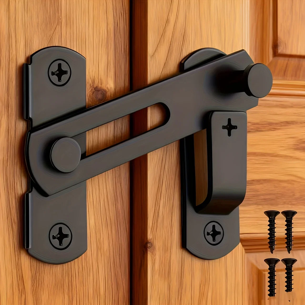 A heavy duty stainless steel sliding door lock with 180 ° rotation - manual key/knob operation for bathrooms, commercial doors, homes and businesses
A heavy duty stainless steel sliding door lock with 180 ° rotation - manual key/knob operation for bathrooms, commercial doors, homes and businesses