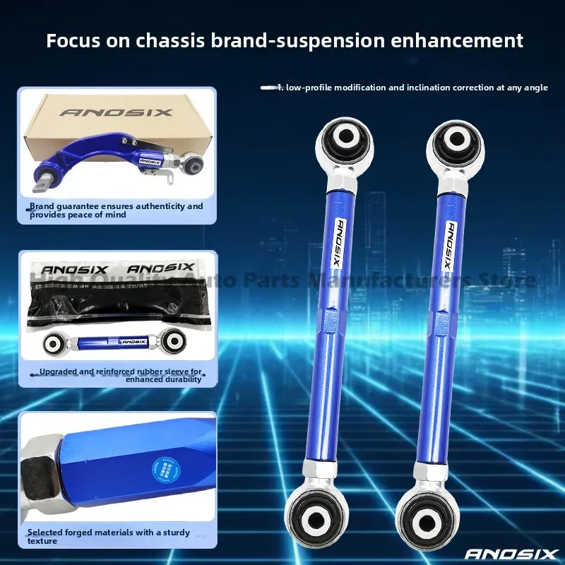 Adjustable Rear Control Arm Camber Kit for 10th Gen Civic CRV Accord Inspire Alignment Tire Wear Prevention
Adjustable Rear Control Arm Camber Kit for 10th Gen Civic CRV Accord Inspire Alignment Tire Wear Prevention