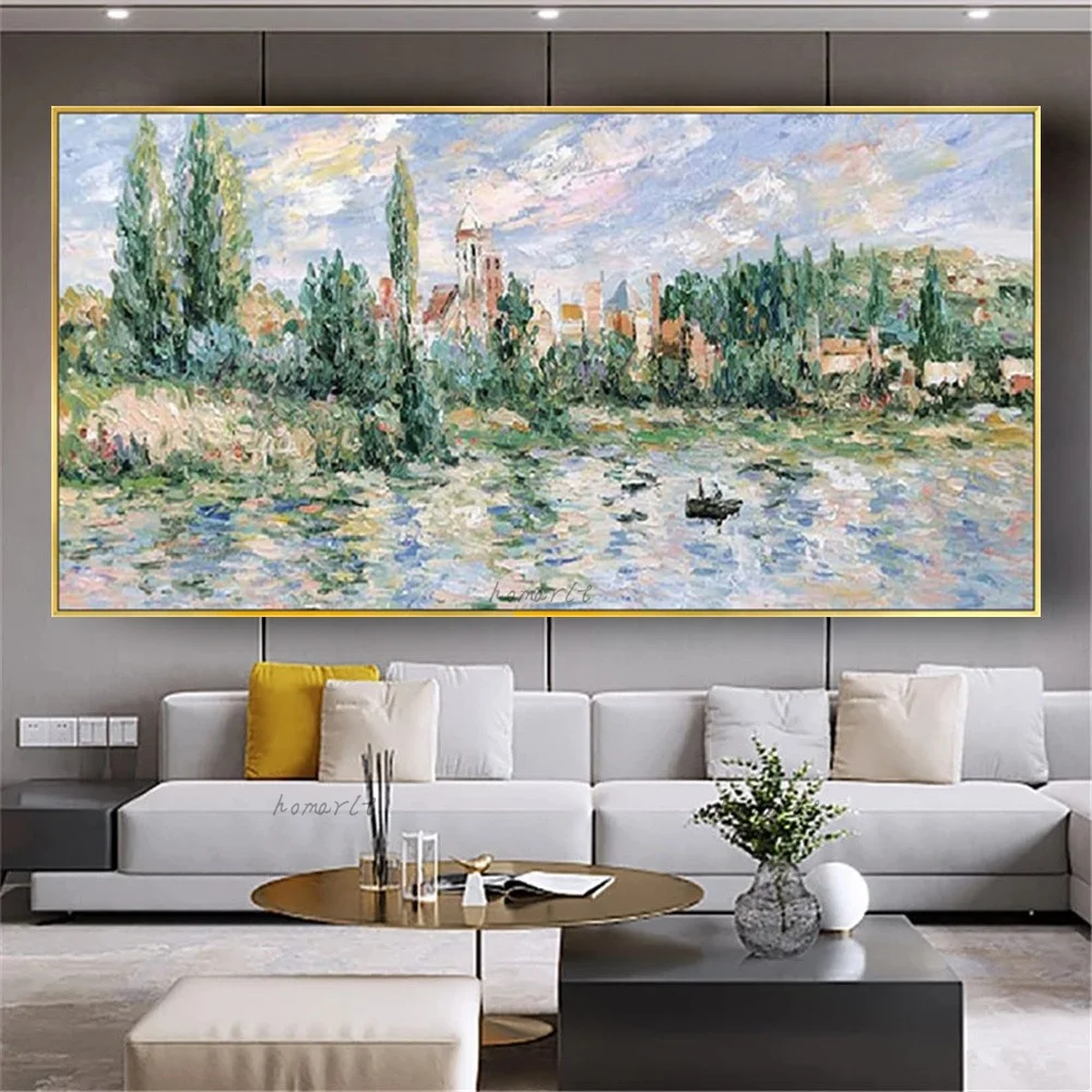 High Quality Famous Monet Landscape Canvas Poster Modern Wall Art Pictures Abstract Oil Paintings Decor Home Porch Cuadros
High Quality Famous Monet Landscape Canvas Poster Modern Wall Art Pictures Abstract Oil Paintings Decor Home Porch Cuadros