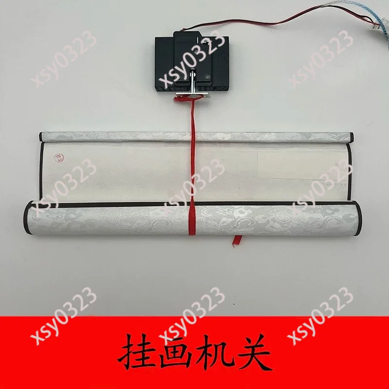 Remote Control Scroll Painting Hidden Mechanism Prop for Escape Room Stage Decoration
Remote Control Scroll Painting Hidden Mechanism Prop for Escape Room Stage Decoration