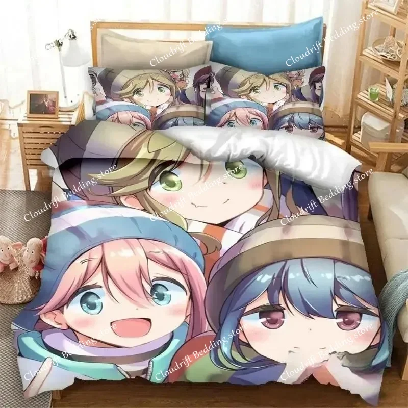 New 3D Print Anime Yuru Camp Bedding Set Duvet Covers Pillowcases Comforter Bedding Sets Bedclothes Bed Home Textiles
New 3D Print Anime Yuru Camp Bedding Set Duvet Covers Pillowcases Comforter Bedding Sets Bedclothes Bed Home Textiles