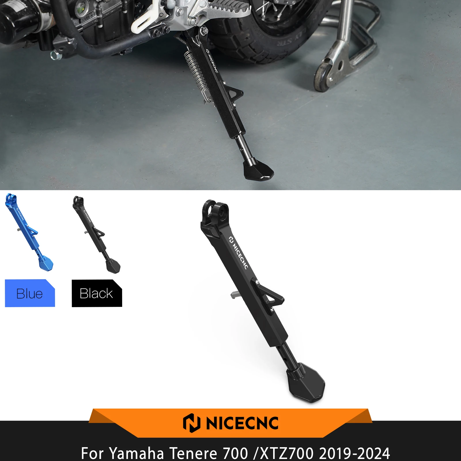 For Yamaha Tenere 700 T700 XTZ 700 2019-2024 Adjustable Kickstand Side Stand Tenere700 Rally Edition 2020-2024 2023 2022 2021
For Yamaha Tenere 700 T700 XTZ 700 2019-2024 Adjustable Kickstand Side Stand Tenere700 Rally Edition 2020-2024 2023 2022 2021