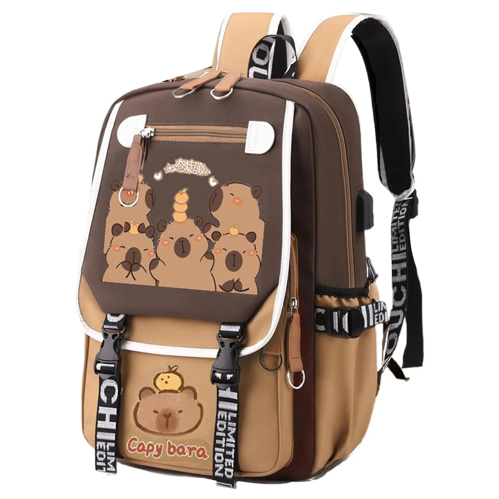 Милый рюкзак Capybara, пыленепроницаемый, повседневный нейлоновый рюкзак с регулируемым ремешком, очаровательный легкий рюкзак для покупок, рюкзак для работы и путешествий
Милый рюкзак Capybara, пыленепроницаемый, повседневный нейлоновый рюкзак с регулируемым ремешком, очаровательный легкий рюкзак для покупок, рюкзак для работы и путешествий