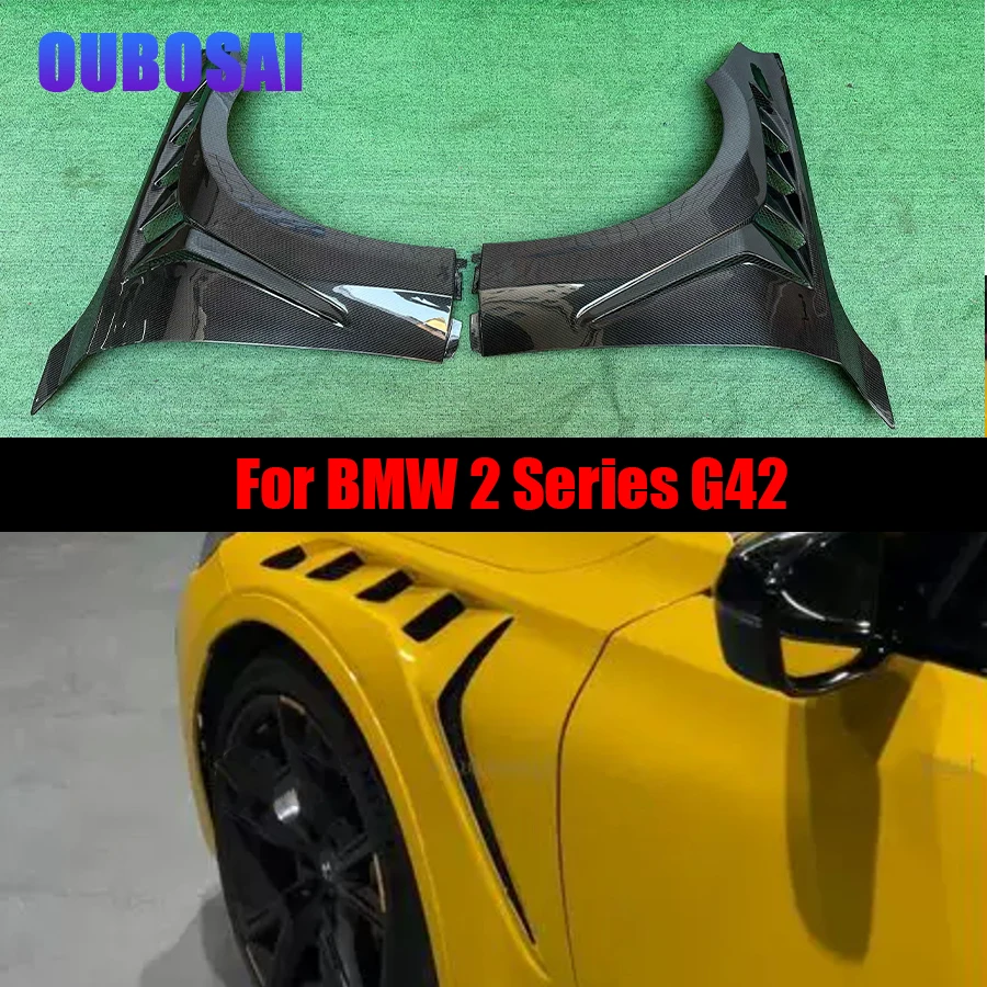For BMW 2 series G42 M240 230 Coupe Dry Carbon Fiber Fender Bumper Retrofit the replacement Openings leaf plate Car Accessories
For BMW 2 series G42 M240 230 Coupe Dry Carbon Fiber Fender Bumper Retrofit the replacement Openings leaf plate Car Accessories