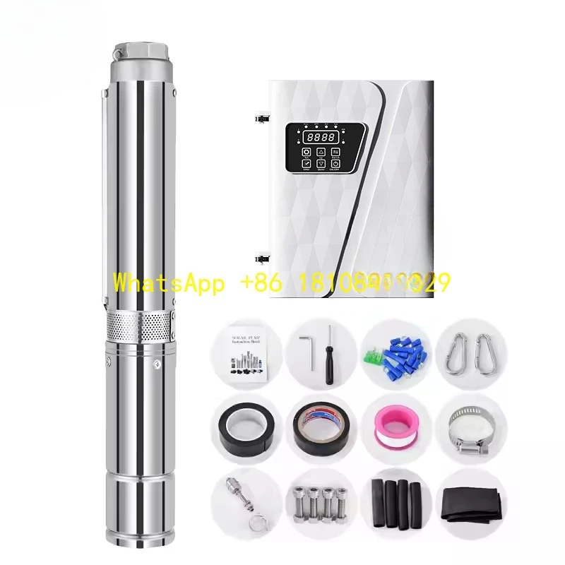 Насосы для чистой воды, гибридный солнечный погружной насос переменного/постоянного тока, настраиваемый, высокое давление, 4000 Вт
Насосы для чистой воды, гибридный солнечный погружной насос переменного/постоянного тока, настраиваемый, высокое давление, 4000 Вт
