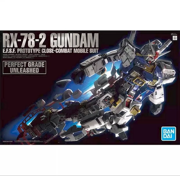 In Stock Bandai PG UNLEASHED 1/60 RX-78-2 Gundam PGU 2.0 Model Kit
In Stock Bandai PG UNLEASHED 1/60 RX-78-2 Gundam PGU 2.0 Model Kit