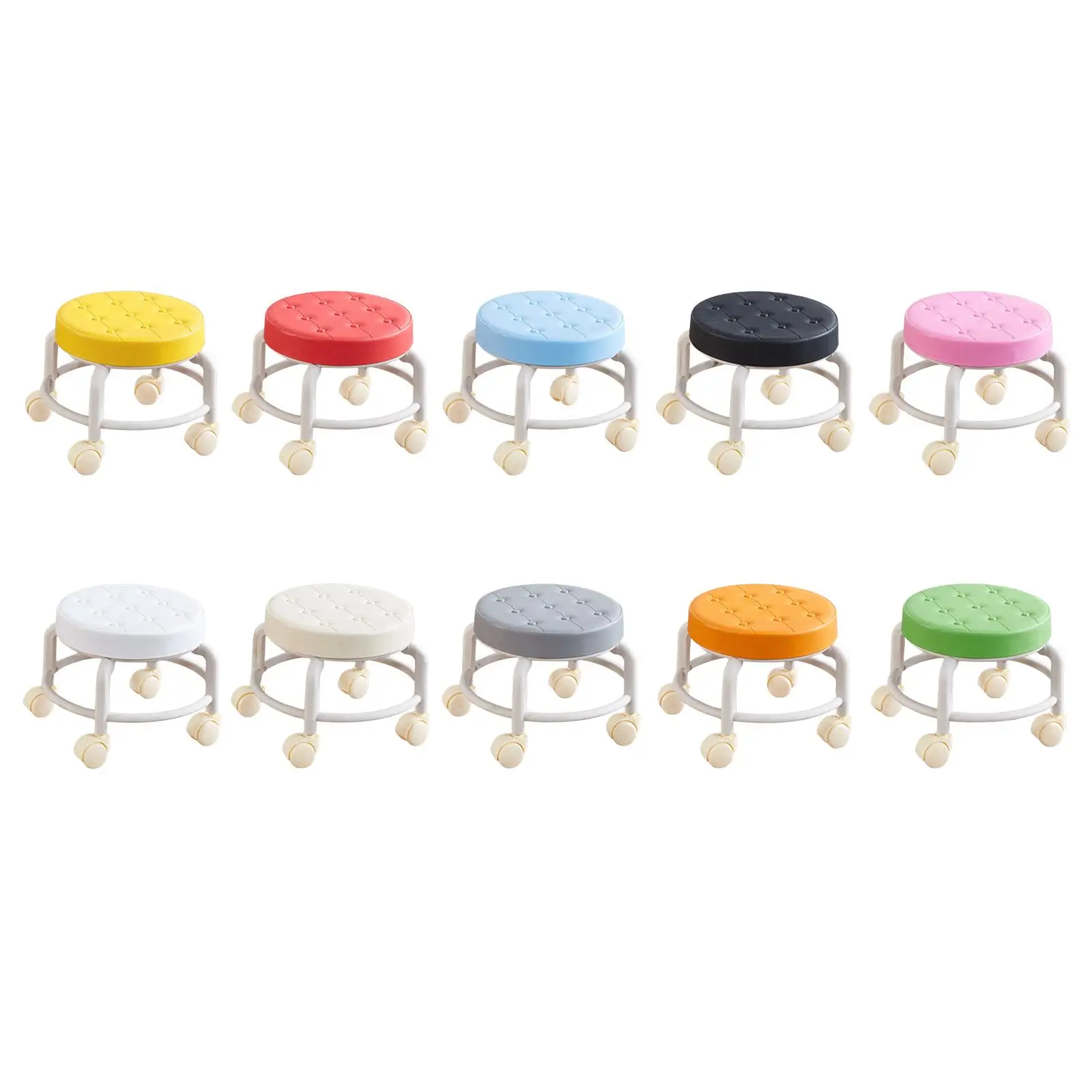 Low Roller Seat Round Universal Swivel Casters Pedicure Stool Kids and Adult
Low Roller Seat Round Universal Swivel Casters Pedicure Stool Kids and Adult