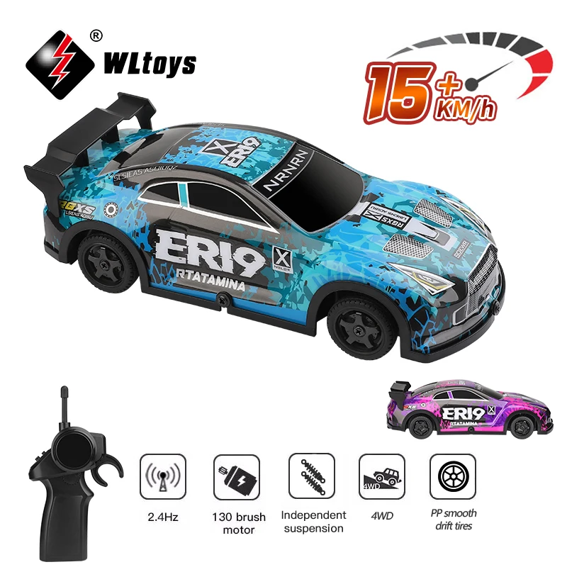 WLtoys 22206 RC Car 1:22 4WD Drive Off-Road 2.4G Светодиодные фонари Гоночный автомобиль Игровой дрифт RC Car 1/22 Радиоуправляемый автомобиль Игрушки для детей
WLtoys 22206 RC Car 1:22 4WD Drive Off-Road 2.4G Светодиодные фонари Гоночный автомобиль Игровой дрифт RC Car 1/22 Радиоуправляемый автомобиль Игрушки для детей