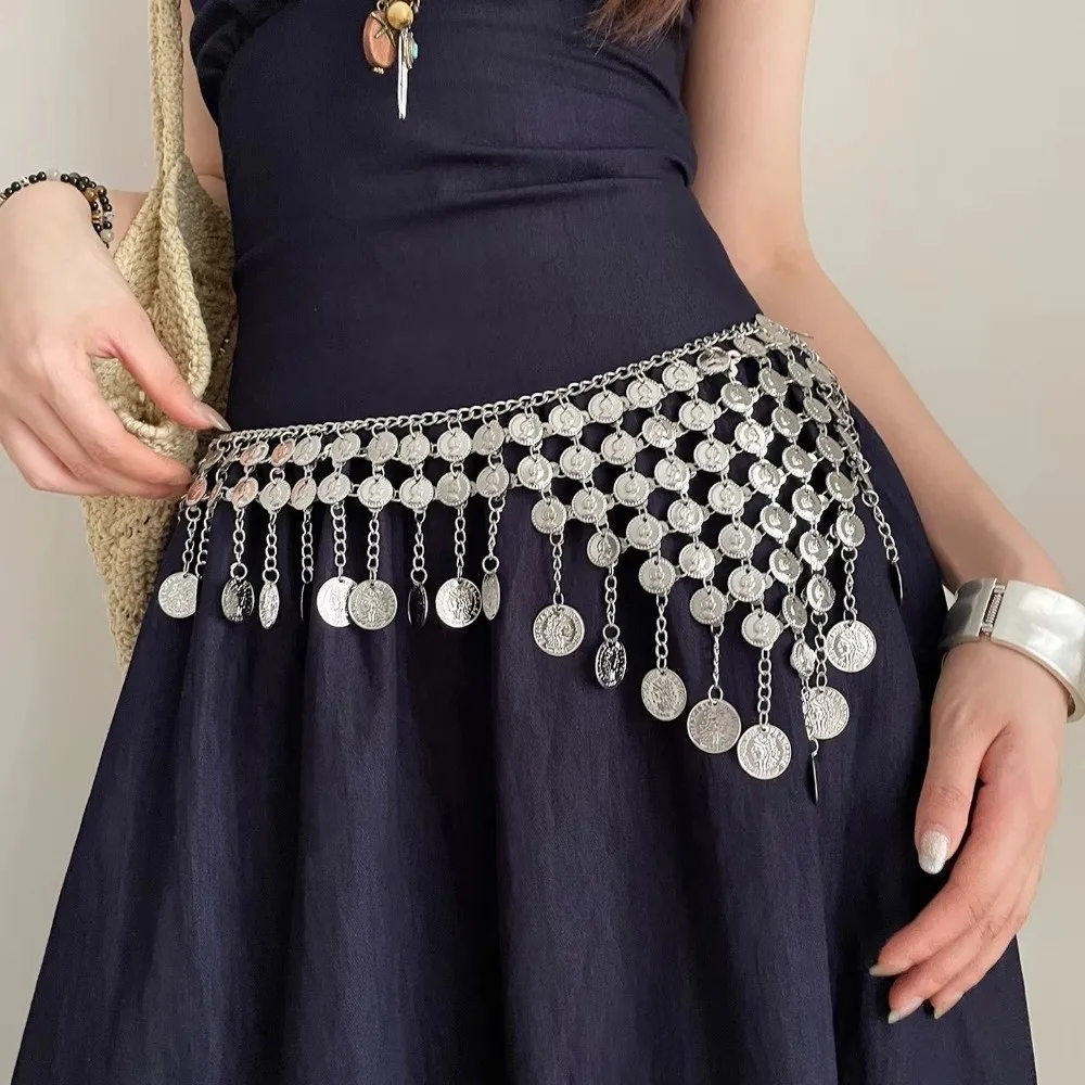 Этнический стиль, золотой пояс для танца живота, пояс-цепочка, серебряные металлические бусины, пояс для танца живота с кисточками, широкий пояс для танца живота, хип-шарф
Этнический стиль, золотой пояс для танца живота, пояс-цепочка, серебряные металлические бусины, пояс для танца живота с кисточками, широкий пояс для танца живота, хип-шарф