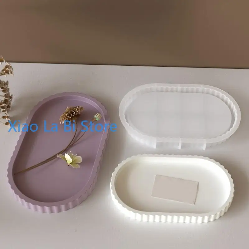 XXFD Stylish Oval Striped Resin Mold For Artistic DIY Projects And Trinkets Storage
XXFD Stylish Oval Striped Resin Mold For Artistic DIY Projects And Trinkets Storage