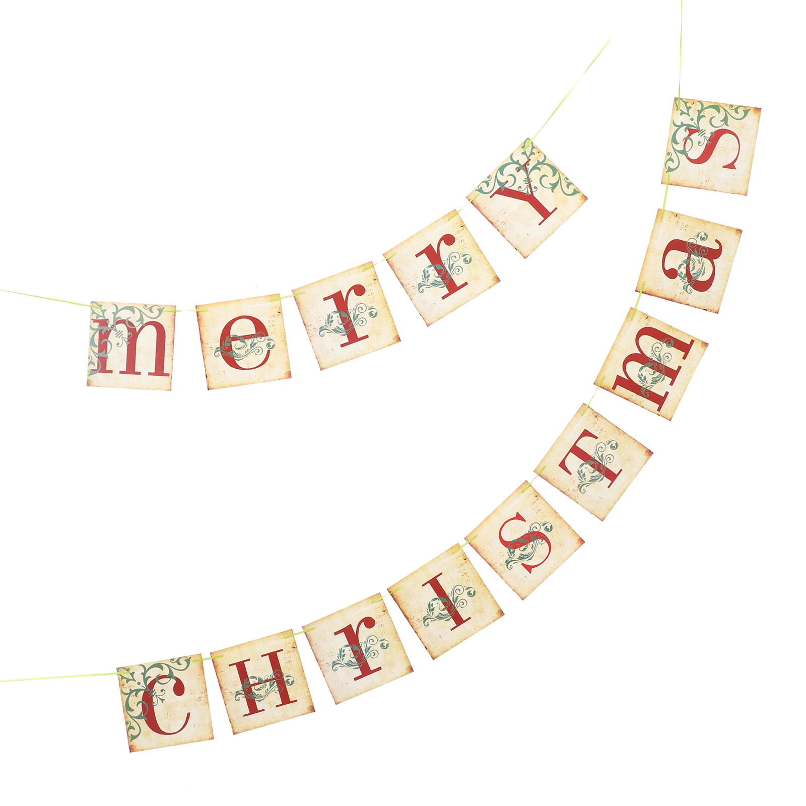 Retro Christmas Banner 26 Letters String Flag Decorative Wall Fireplace naments Christmas Party
Retro Christmas Banner 26 Letters String Flag Decorative Wall Fireplace naments Christmas Party