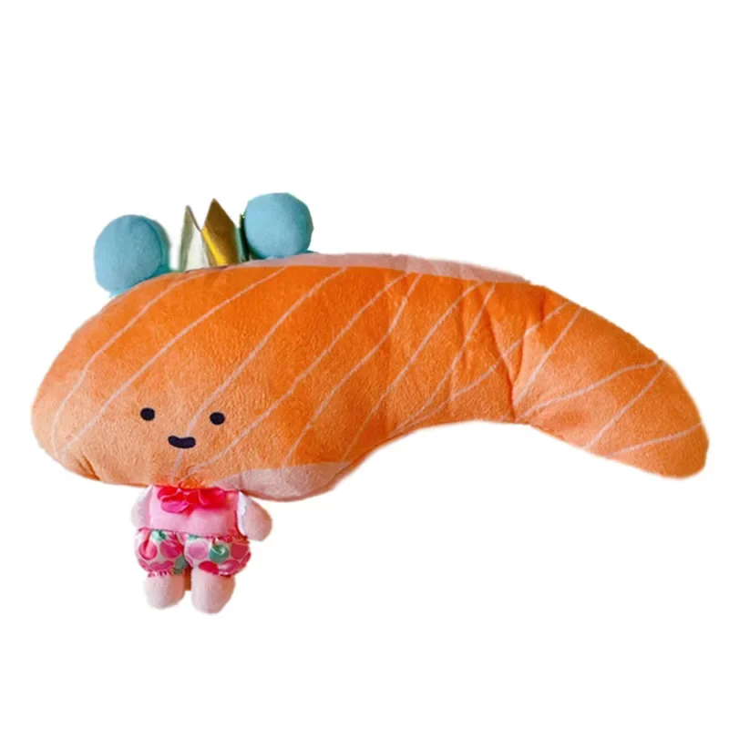Новые милые плюшевые игрушки Kawaii Kirimi-Chan лосося, 20 см, детские мягкие игрушки, подарки для детей
Новые милые плюшевые игрушки Kawaii Kirimi-Chan лосося, 20 см, детские мягкие игрушки, подарки для детей