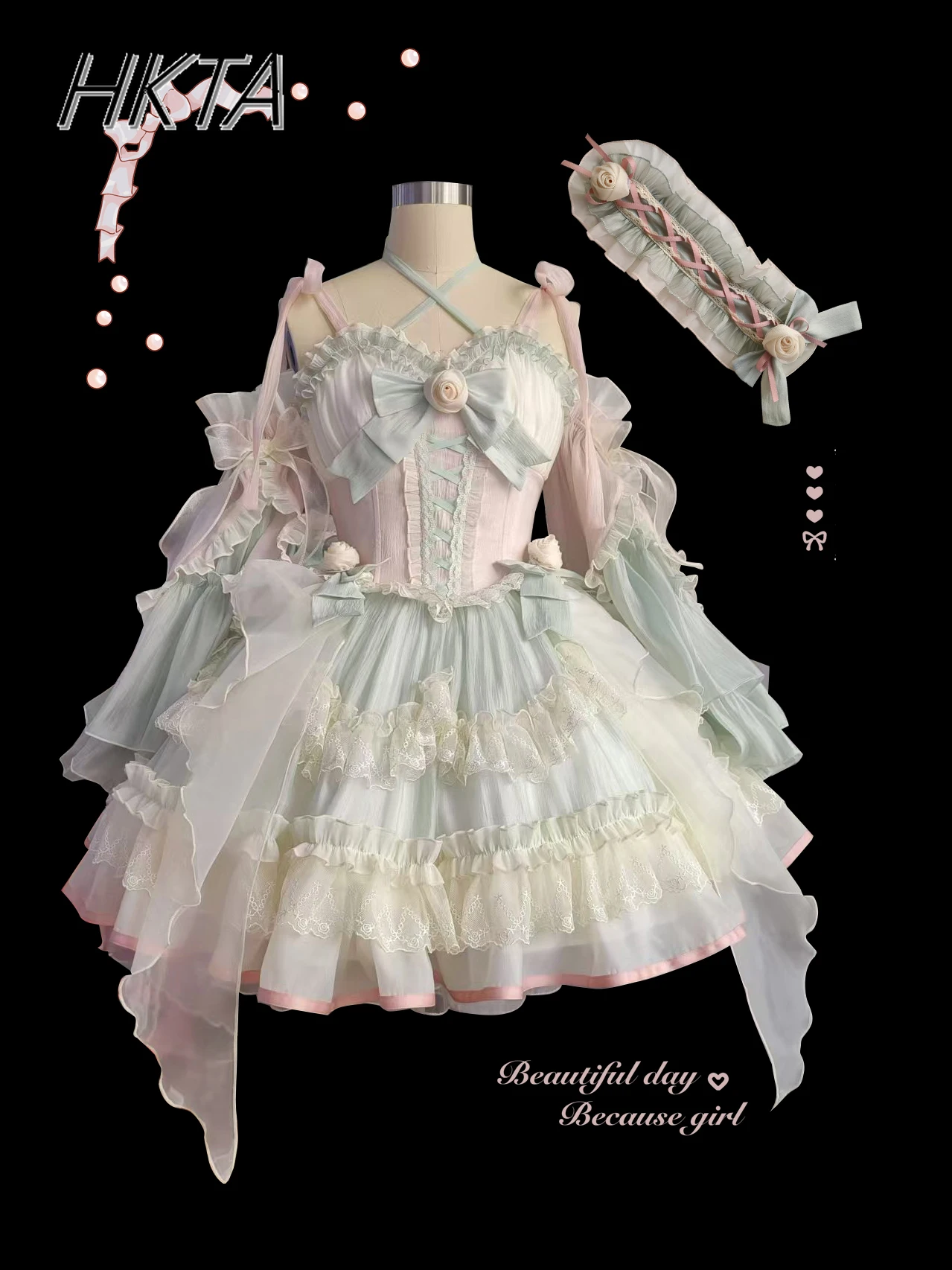 Lolita Sweet Cute Jsk Princess Dresses Women Summer New Slim Waist Thin Mesh Lace Bow Cake Birthday Mini Puffy Dresses Ladies
Lolita Sweet Cute Jsk Princess Dresses Women Summer New Slim Waist Thin Mesh Lace Bow Cake Birthday Mini Puffy Dresses Ladies