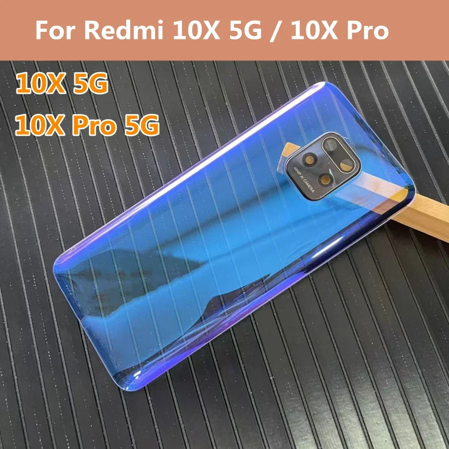 6.57" For Xiaomi Redmi 10X Pro 5G back cover Blue Transparent Glass Rear Door Housing
6.57" For Xiaomi Redmi 10X Pro 5G back cover Blue Transparent Glass Rear Door Housing