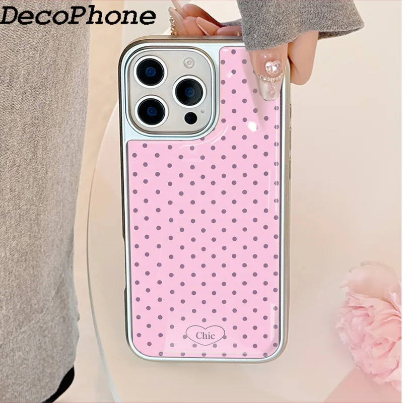 INS Pink polka dots Phone Case Anti-drop FOR iPhone11/12/13/14/15/16/17 Pro Max AIR PLUS
INS Pink polka dots Phone Case Anti-drop FOR iPhone11/12/13/14/15/16/17 Pro Max AIR PLUS