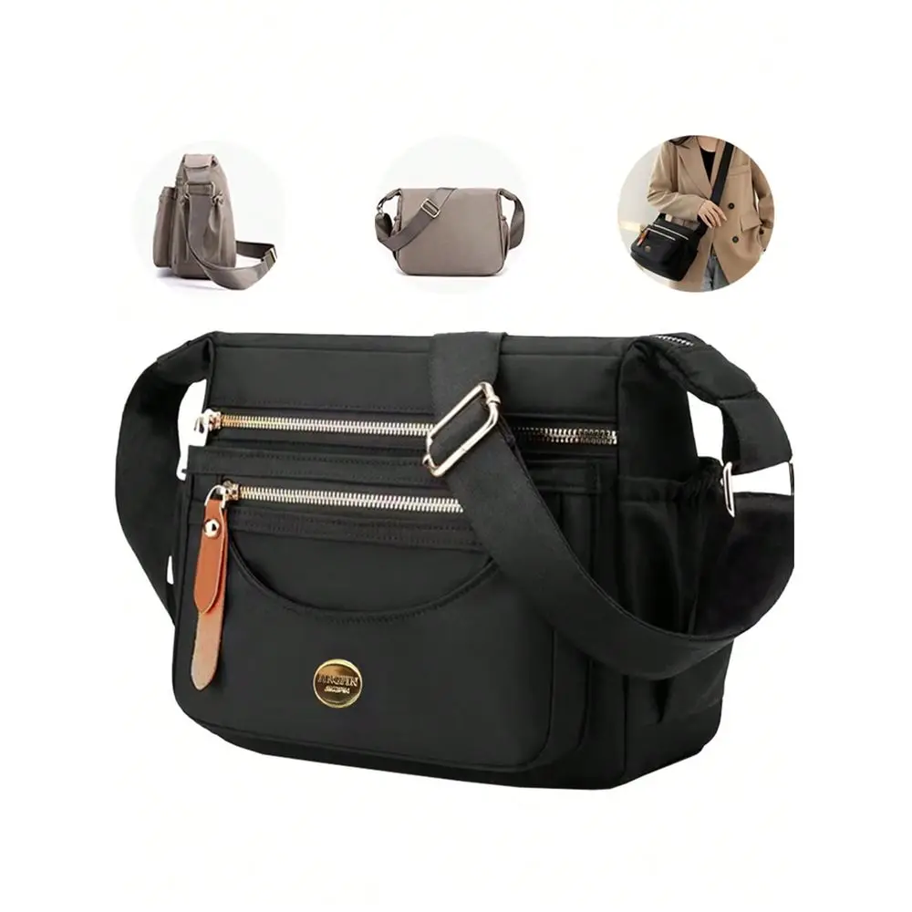 Crossbody Bag Fashionable MultiLayer Casual Handbag With Shoulder Strap
Crossbody Bag Fashionable MultiLayer Casual Handbag With Shoulder Strap