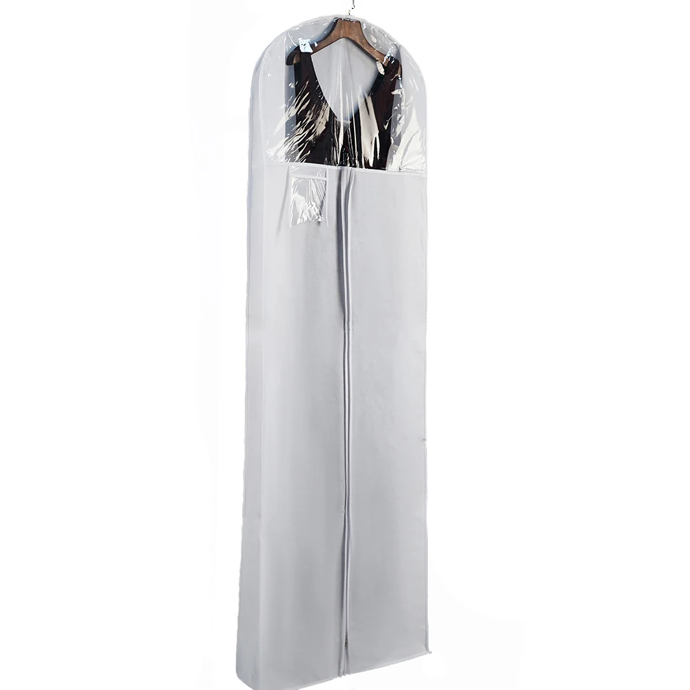 Large Size White Non-Wowen Anti-dust Wedding Dress Gown Garment Bag Storage Protector Cover with Clear Window Bridal Gowns Cover
Large Size White Non-Wowen Anti-dust Wedding Dress Gown Garment Bag Storage Protector Cover with Clear Window Bridal Gowns Cover