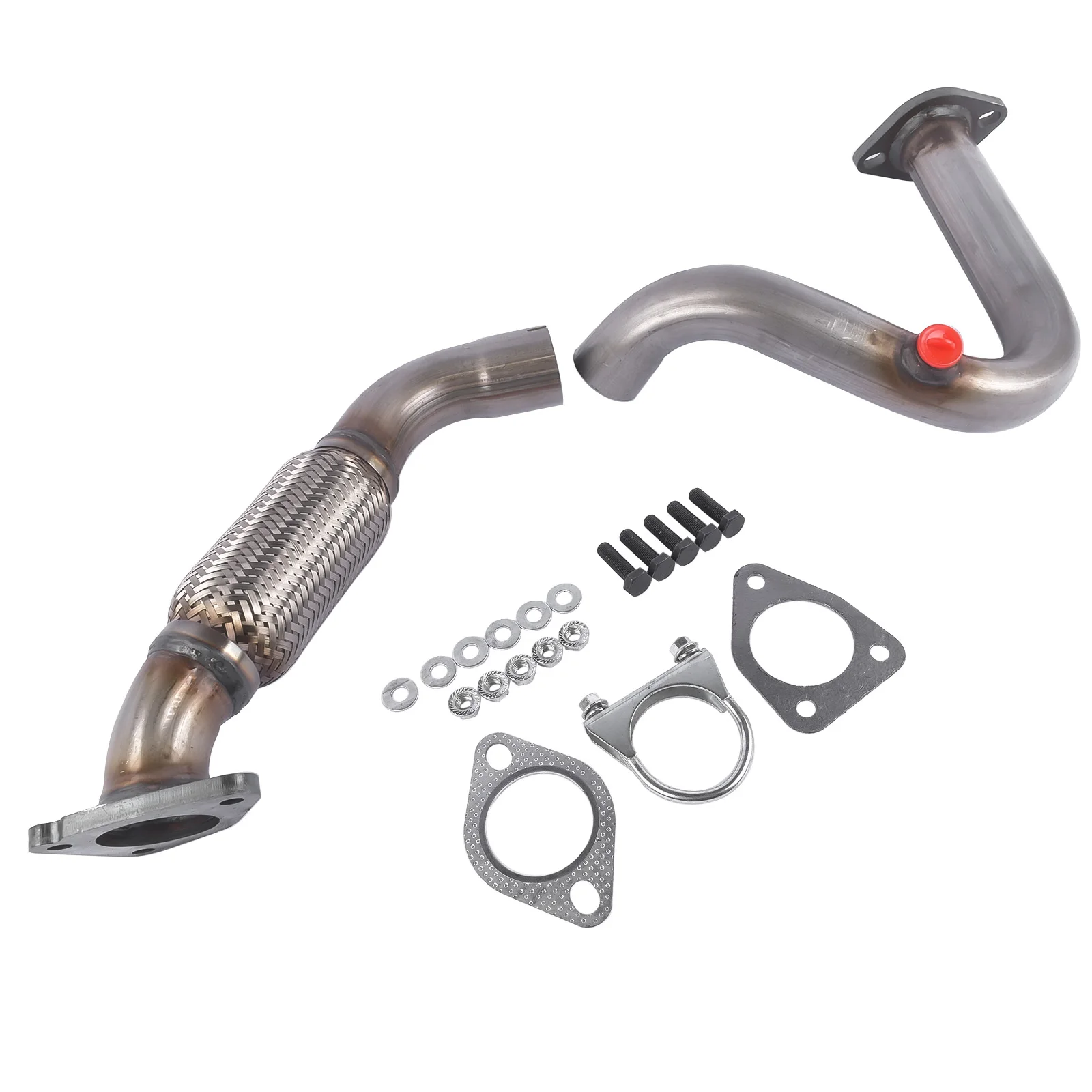 AP02 Exhaust Front Flex Pipe 52572 fits for Buick Encore 13-18 Chevy Trax 15-19 1.4L l4 GAS DOHC
AP02 Exhaust Front Flex Pipe 52572 fits for Buick Encore 13-18 Chevy Trax 15-19 1.4L l4 GAS DOHC
