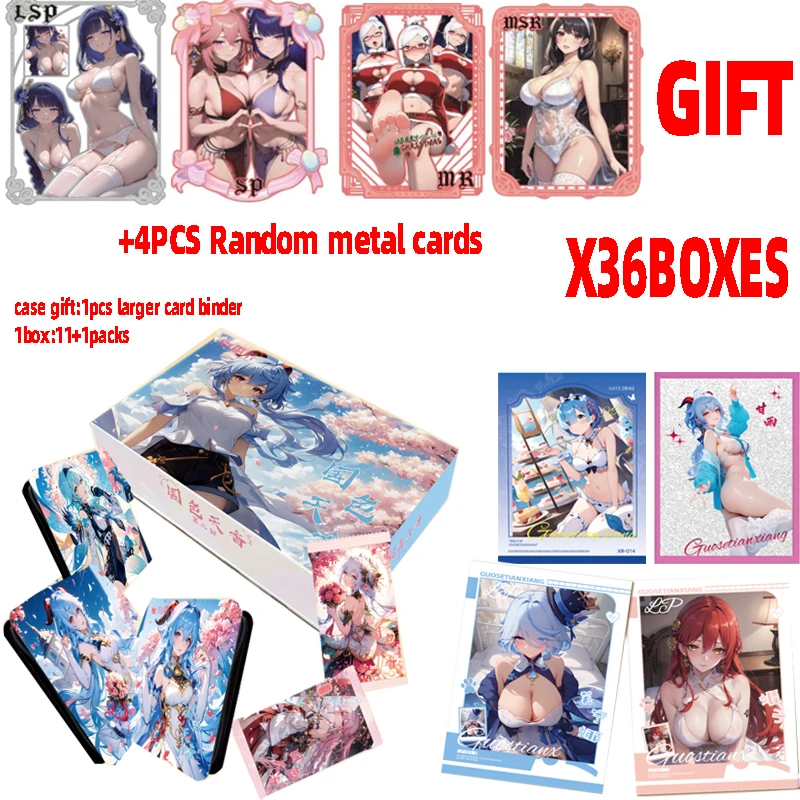 2025 Wholesale Goddess Story Shankar's "National Beauty and Heavenly Fragrance" 2 cards girl Waifu Booster Box Habbies Gift
2025 Wholesale Goddess Story Shankar's "National Beauty and Heavenly Fragrance" 2 cards girl Waifu Booster Box Habbies Gift
