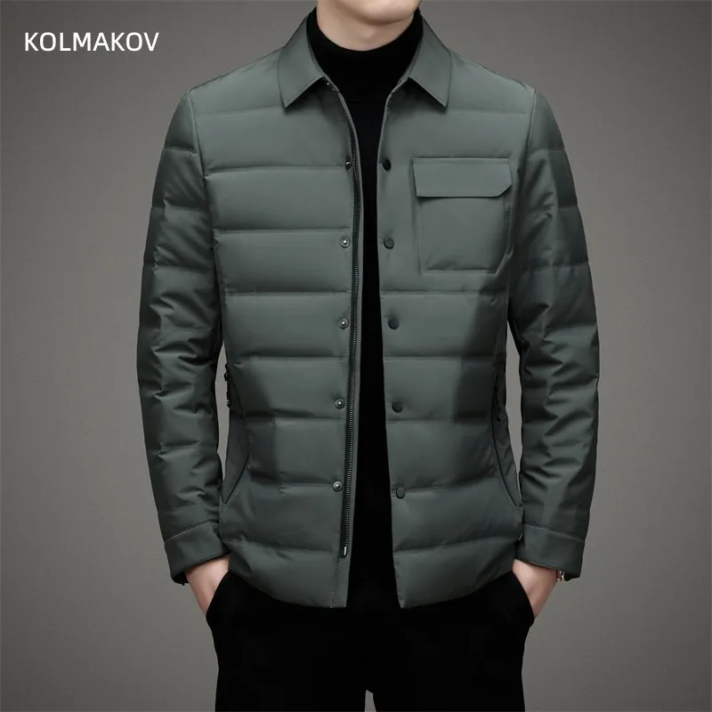 2023 winter new arrival Men's 80% White Duck Down coat warm Down Jackets fashion Winter Coat Men thicken Jacket size M-4XL YR159
2023 winter new arrival Men's 80% White Duck Down coat warm Down Jackets fashion Winter Coat Men thicken Jacket size M-4XL YR159