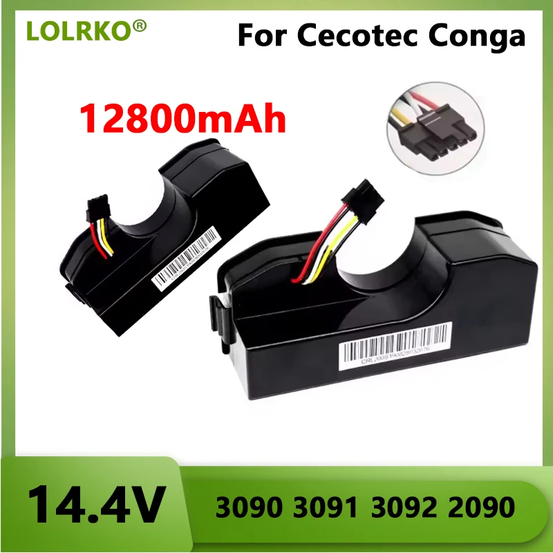 Battery Conga 3090 cecotec Replacement For CONGA 3091 3092 1690 1890 2090 Robot Vacuum Cleaner Accessories Spare Parts
Battery Conga 3090 cecotec Replacement For CONGA 3091 3092 1690 1890 2090 Robot Vacuum Cleaner Accessories Spare Parts