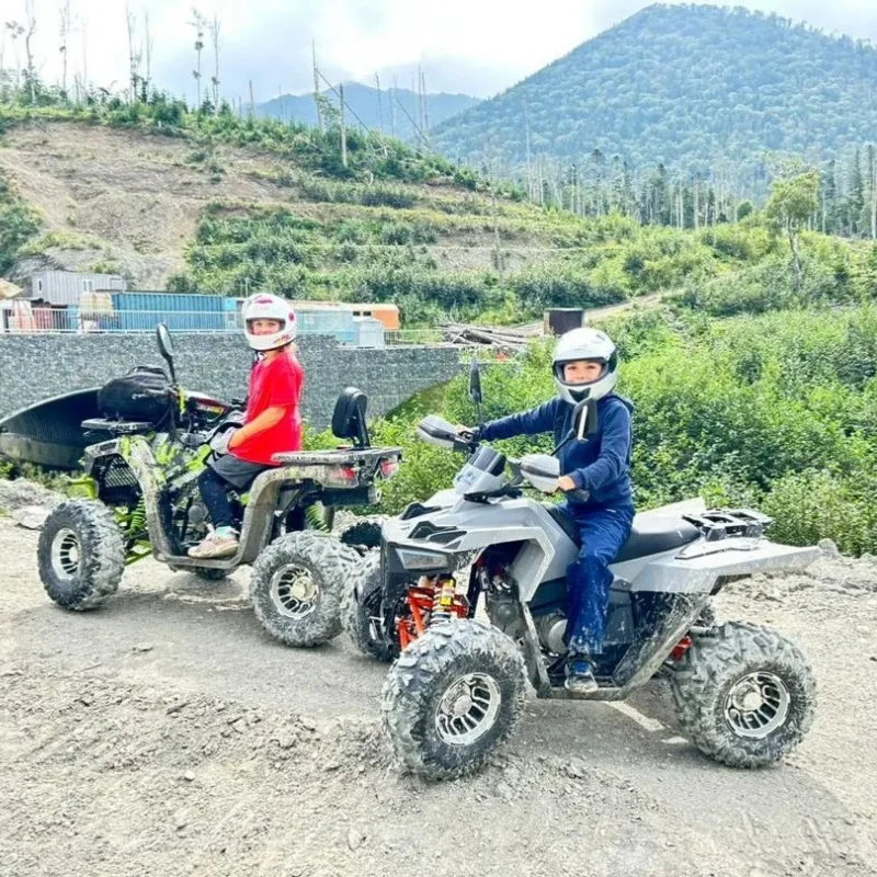 4 Wheeler ATV Sport 125cc Chain Drive Semi-Automatic for Adult Mountain Use
4 Wheeler ATV Sport 125cc Chain Drive Semi-Automatic for Adult Mountain Use