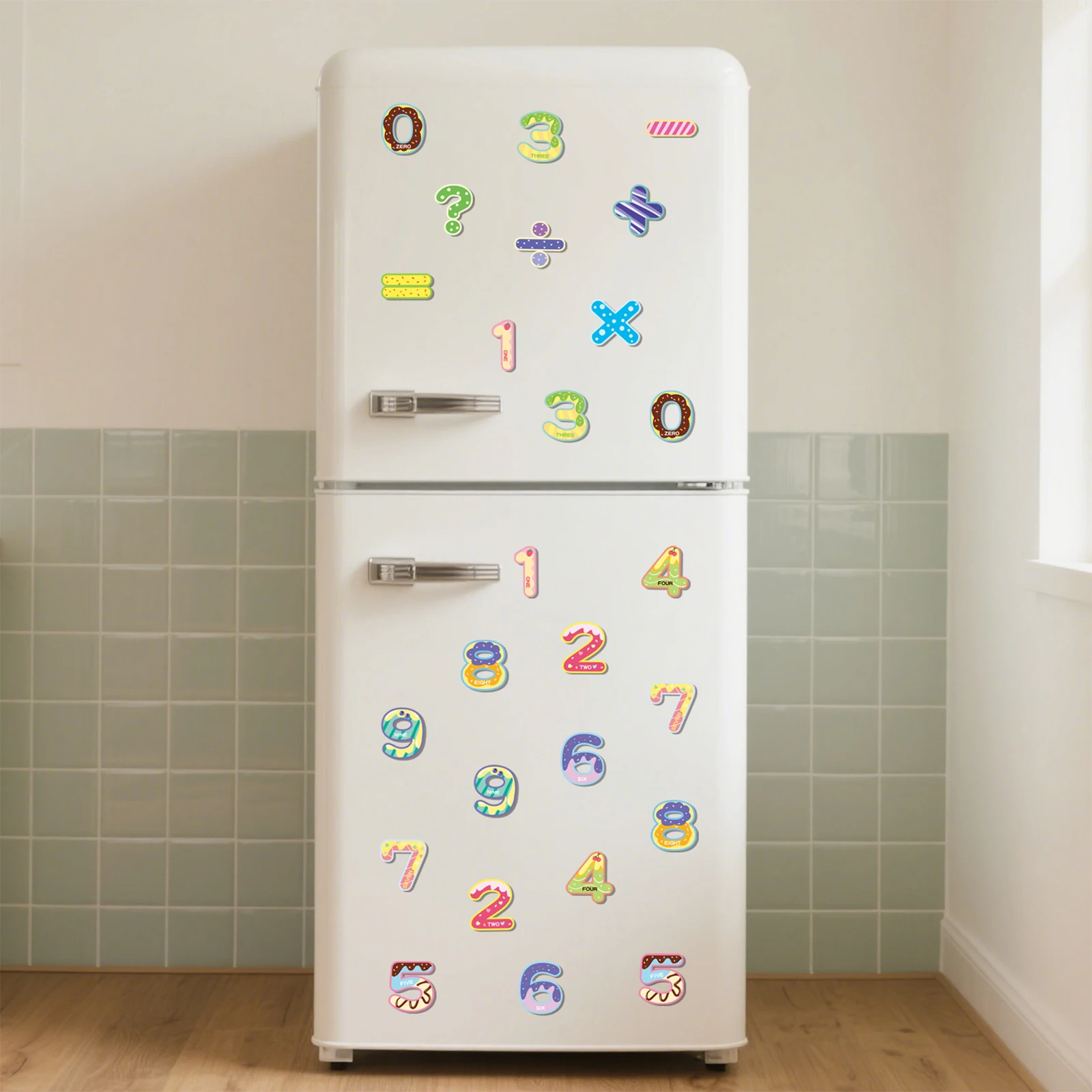 78 pieces creative magnetic refrigerator stickers kids toys with Arabic numerals /cartoon/ English earlyard Magnets for Toddlers
78 pieces creative magnetic refrigerator stickers kids toys with Arabic numerals /cartoon/ English earlyard Magnets for Toddlers